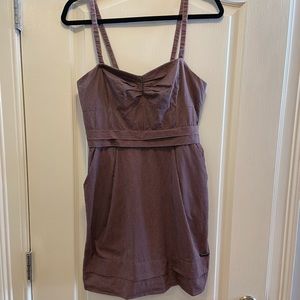 Wilfred pink/navy fitted adjustable dress